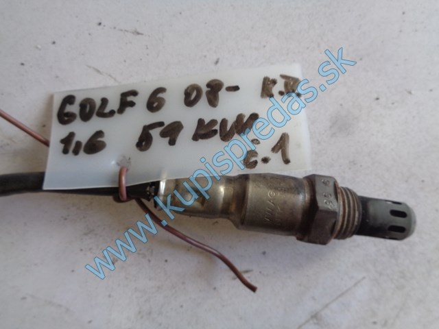 lambda sonda na vw volkswagen golf VI 1,4 16V, 